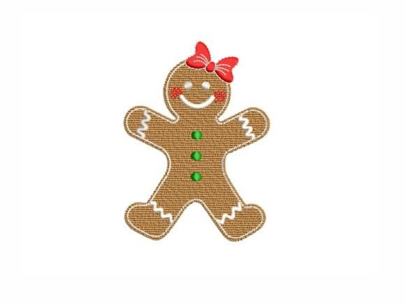 Gingerbread: A Whimsical Holiday Embroidery Staple