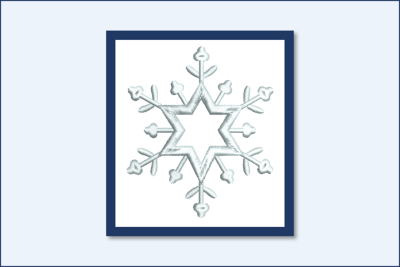 Snowflake Star-B Embroidery Design Review